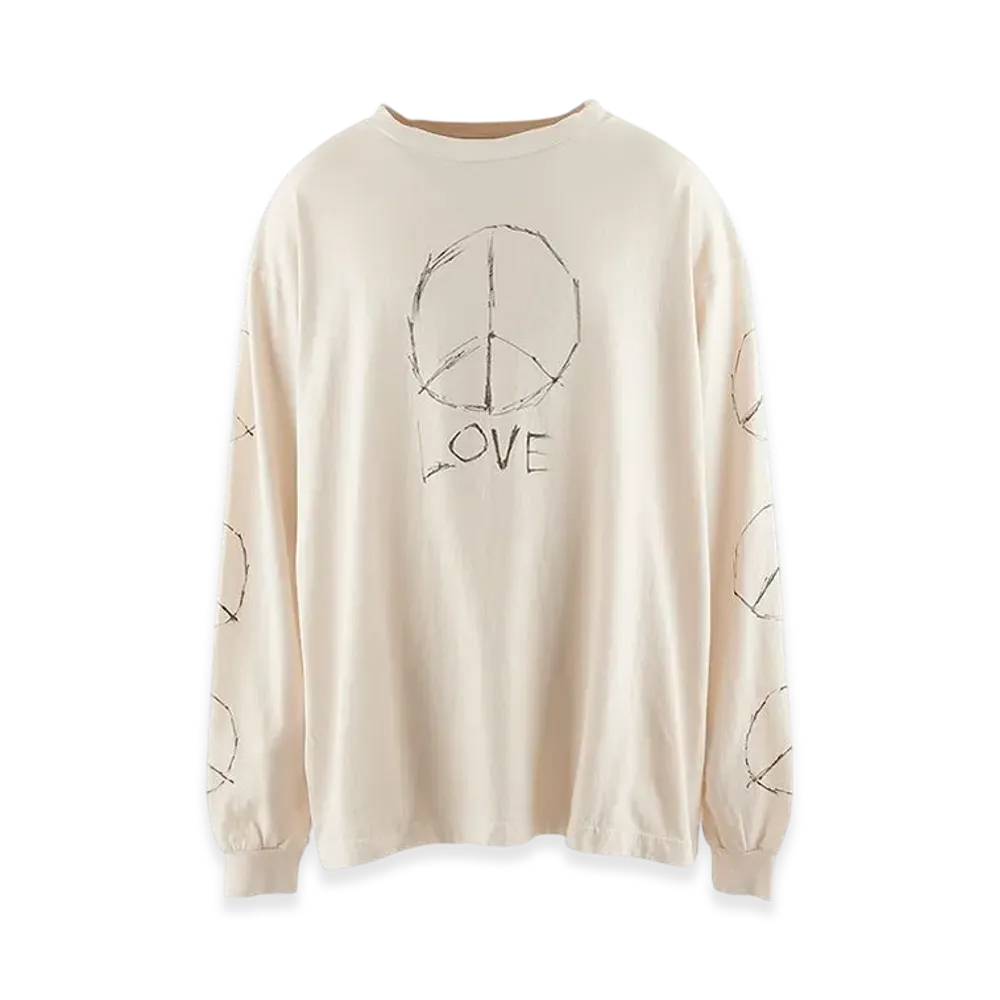 Saint Mxxxxxx LS Tee Love "White"