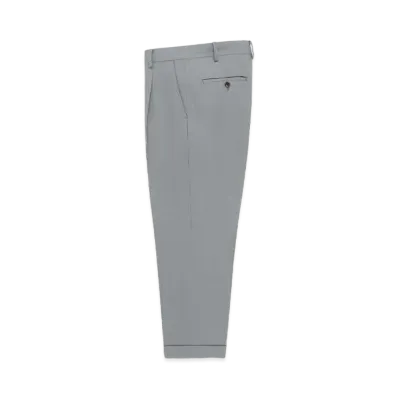 WACKO MARIA Dormeuil / Pleated Trousers (Type-1) "Gray"