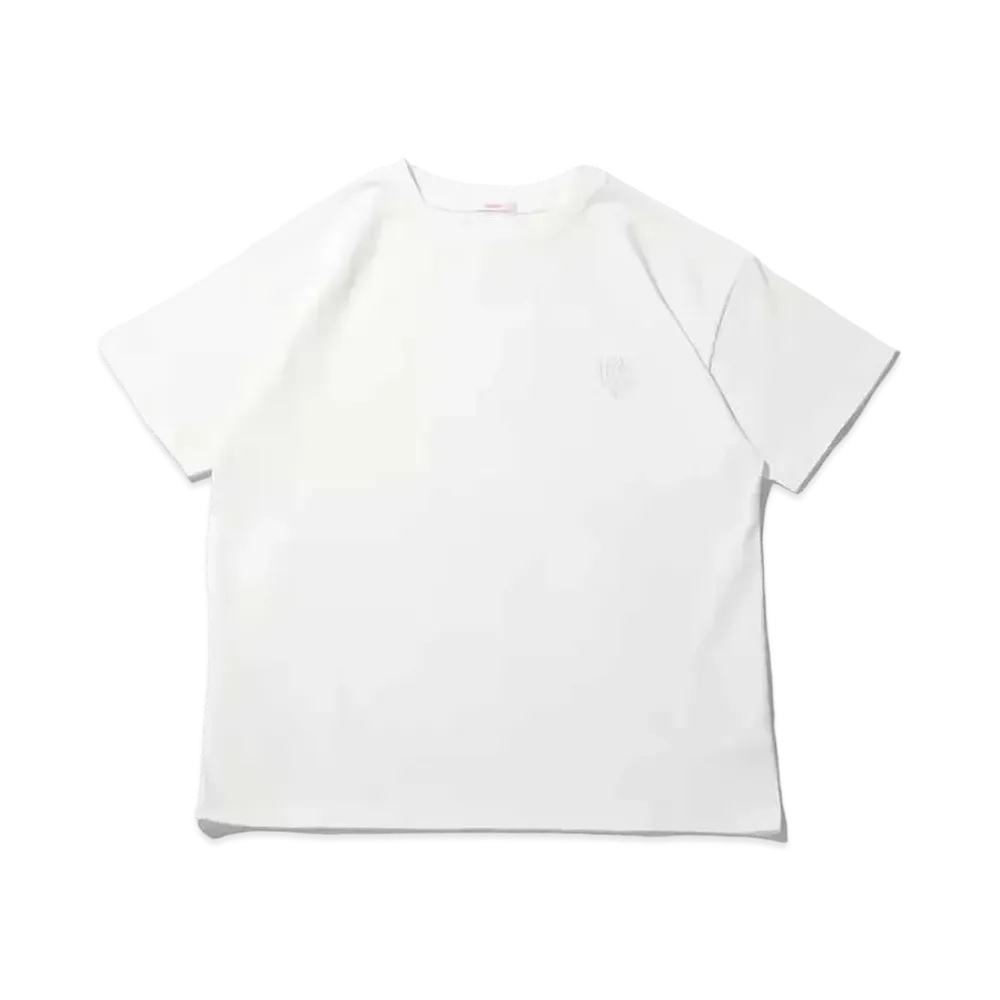 atmos pink Heart Logo Embroidery T "White"