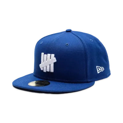 UNDEFEATED X NE ICON FITTED - 90211 "Blue"