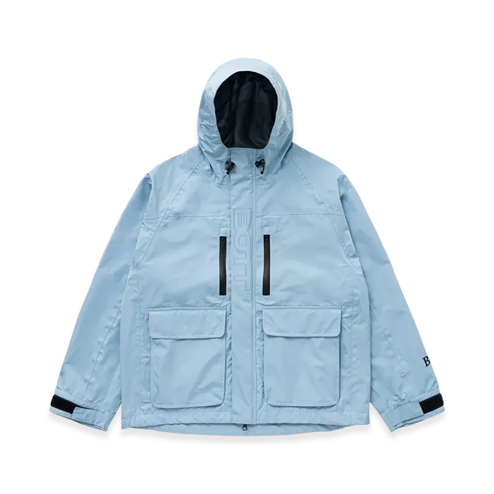 BoTT Waterproof Utility Jacket "Light Blue"