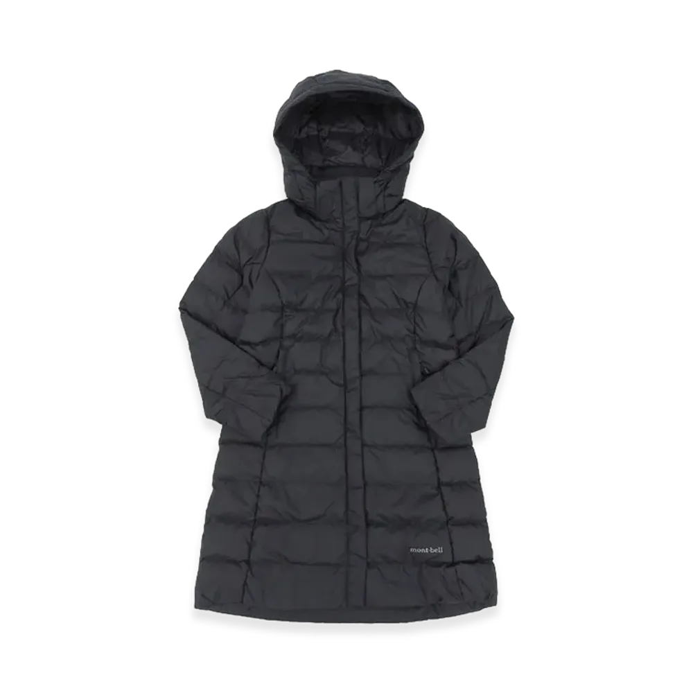 mont-bell Women's Travel Down Long Coat "Black"