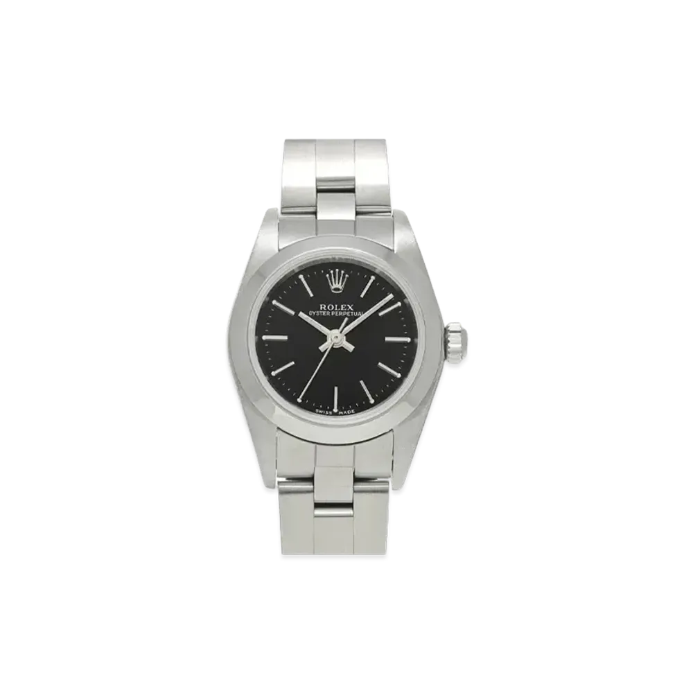 ROLEX Oyster Perpetual "Black/Stainless Steel"