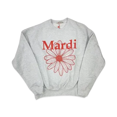 Mardi Mercredi Sweatshirt Flowermardi "Heather Coral"