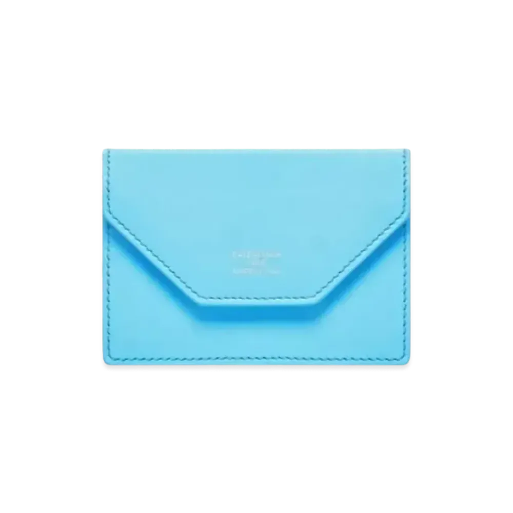BALENCIAGA Envelope Accordion Holder "Blue"