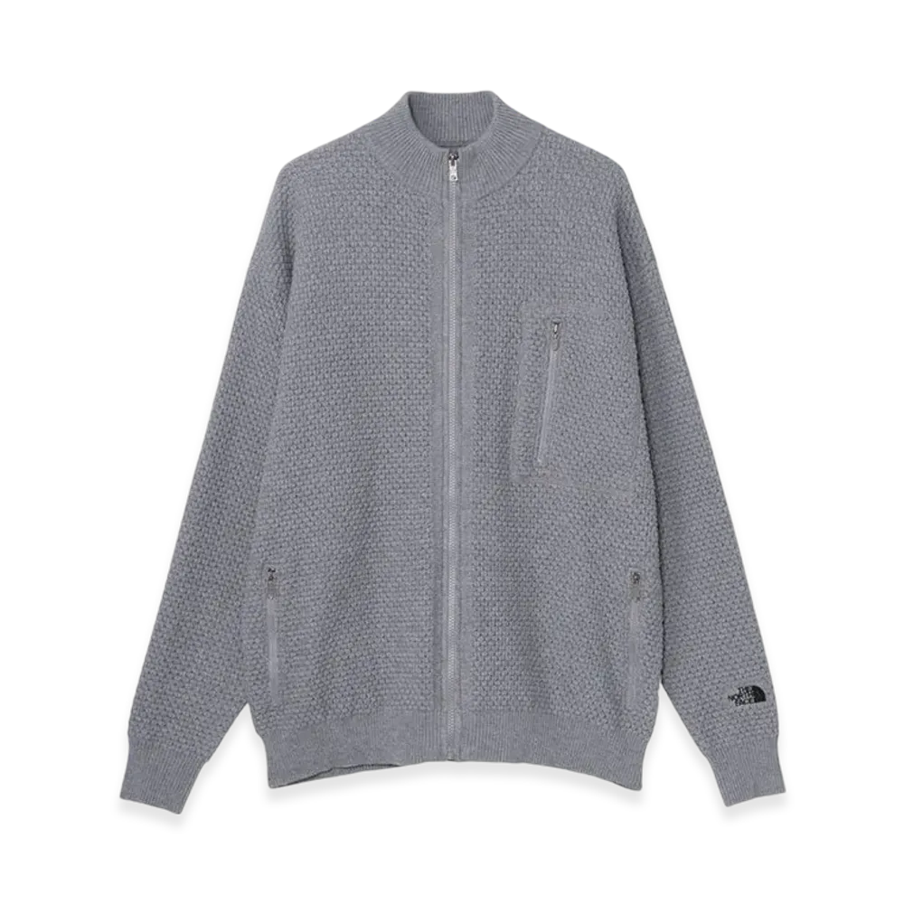 The North Face Rock Surface Wool Dry Bar Knit "Mix Charcoal"