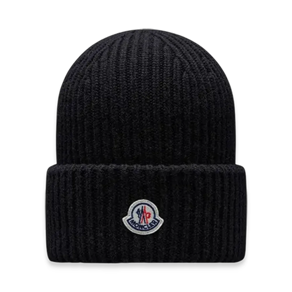 MONCLER Wool & Cashmere Beanie "Black"