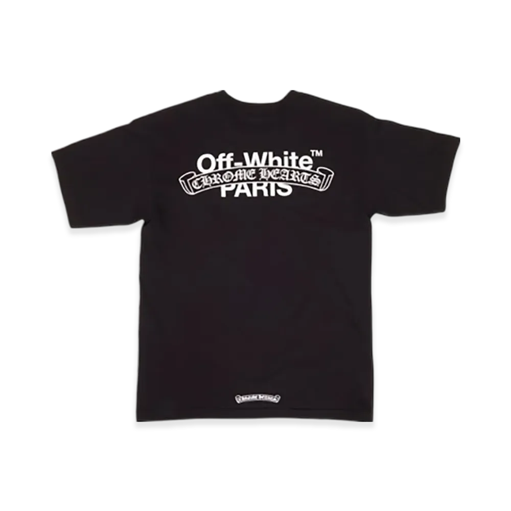 Chrome Hearts x OFF-WHITE T-Shirt Paris "Black"