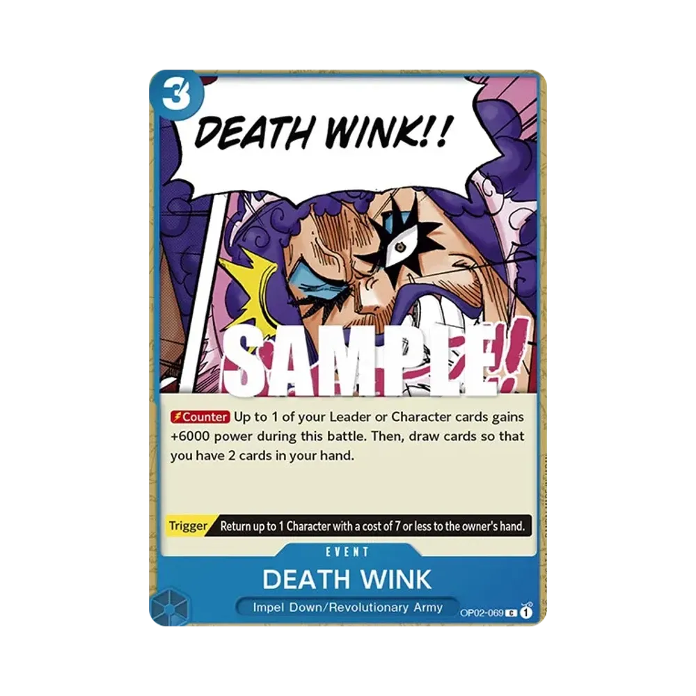 DEATH WINK C [OP02-069]【英語版】(ブースターパック「頂上決戦」)