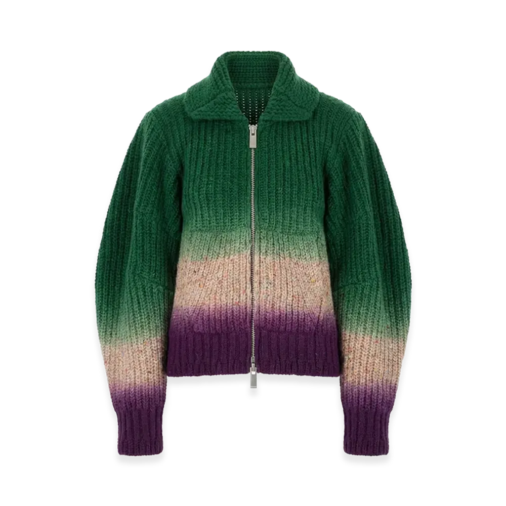 sacai Women's Coats "Green"