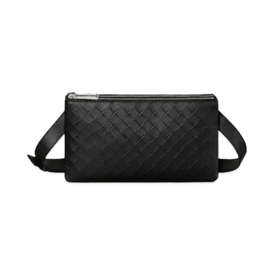 Bottega Veneta Mini Messenger Bag "Black"