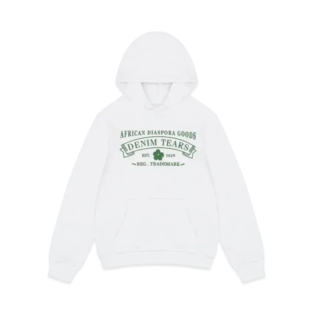 DENIM TEARS ADG Hoodie "White"