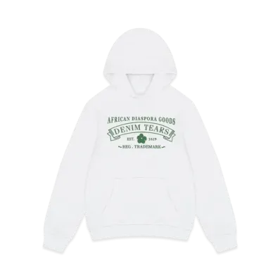 DENIM TEARS ADG Hoodie "White"