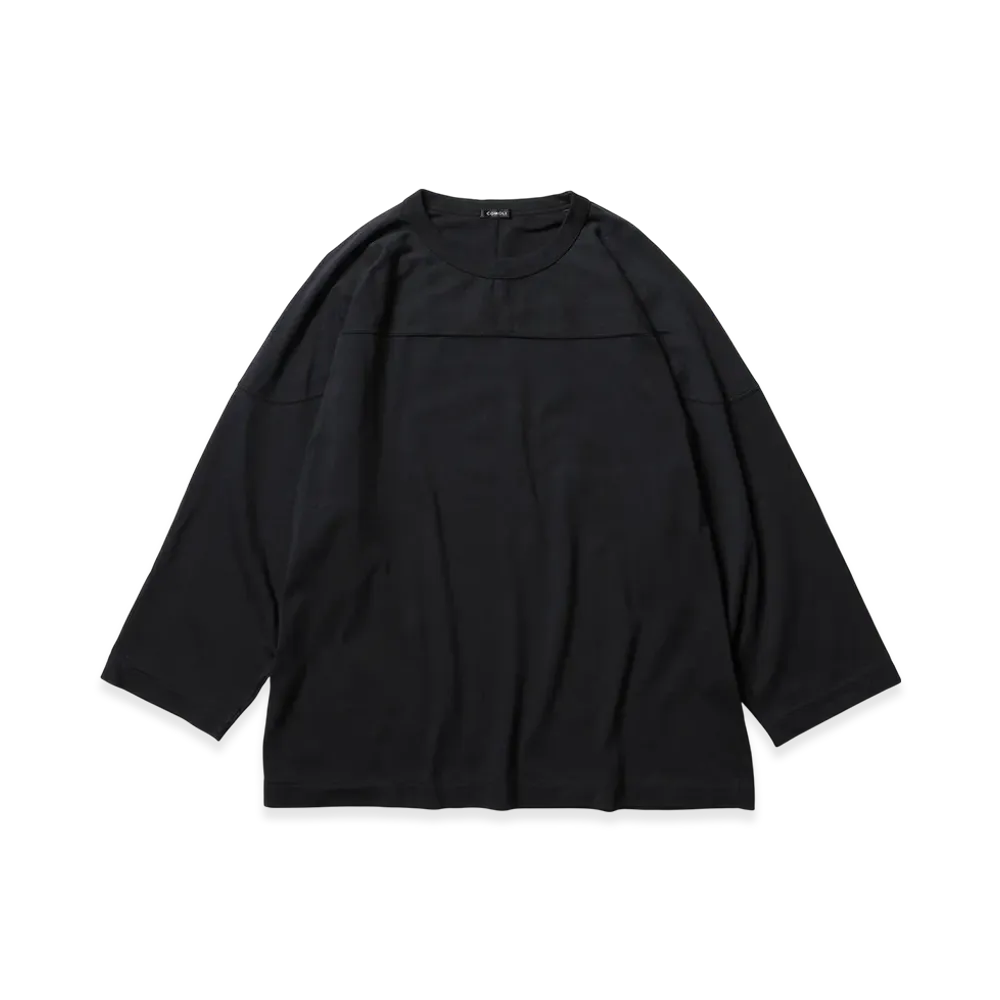 COMOLI Football T-Shirt "Navy"