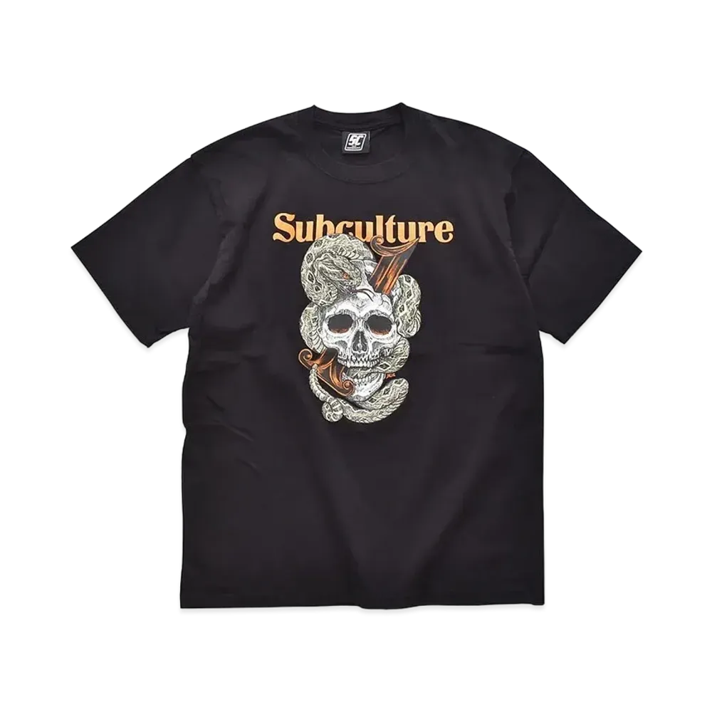 Subculture Skullsnake T-Shirt Type-C Body "Black"