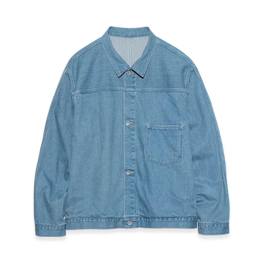 nanamica Short Denim Jacket "LightIndigo"
