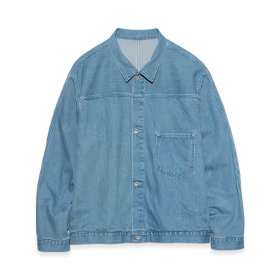 nanamica Short Denim Jacket "LightIndigo"