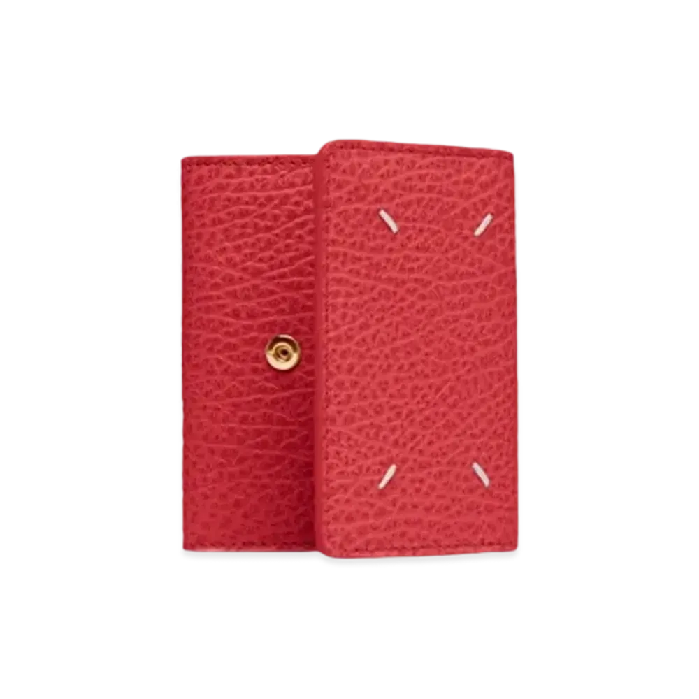 Maison Margiela Four Stitches Wallet "Haute Red"