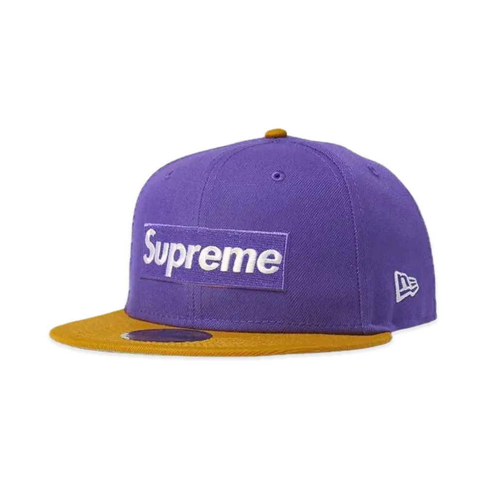 Supreme 2-Tone Box Logo New Era "Purple"