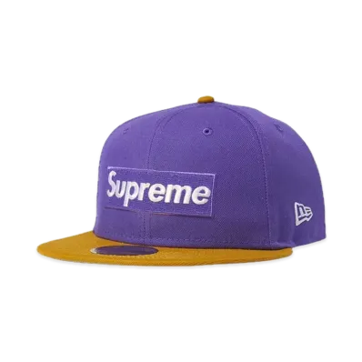 Supreme 2-Tone Box Logo New Era "Purple"