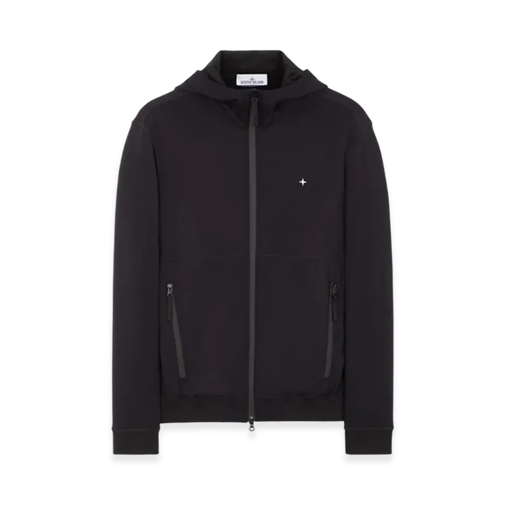 Stone Island 615G5 Stellina Hooded Sweatshirt - 23SS "Black"