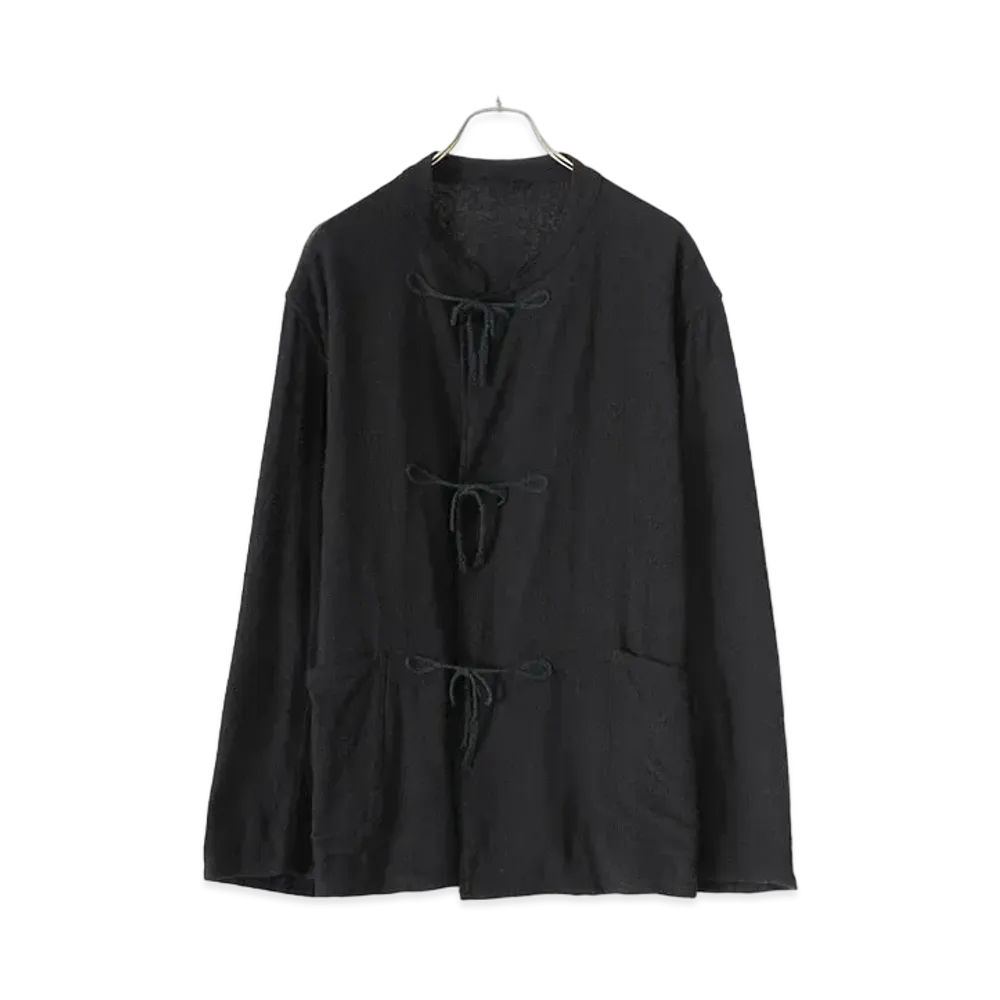 COMOLI Silk Nep Viera jacket "Black"
