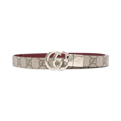 GUCCI Women's 'GG Marmont' Reversible Belt "Multicolor"