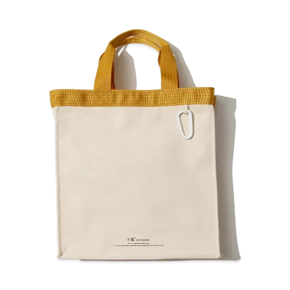 F/CE. W.R Canvas Vertical Tote "Yellow"