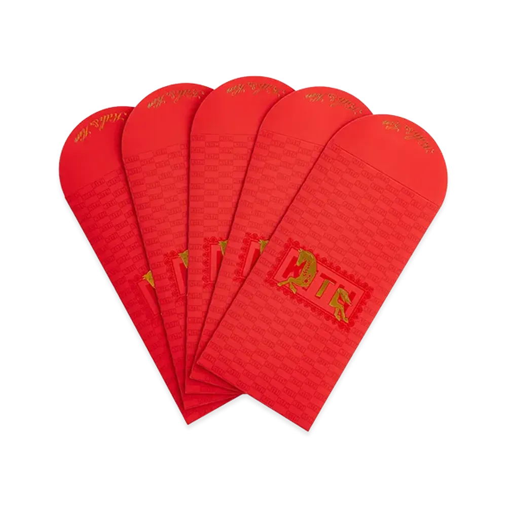 Kith Treats Year of the Horse Red Envelope Set "Fury"