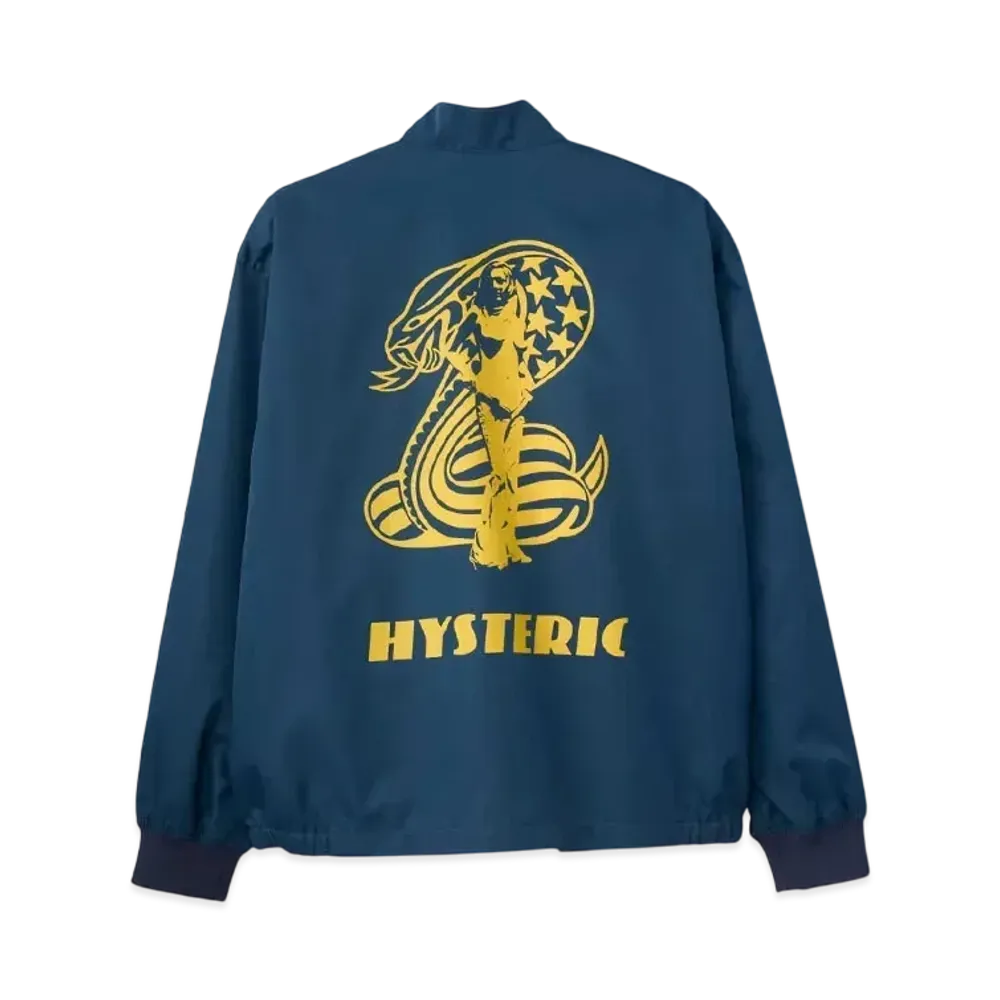 HYSTERIC GLAMOUR Cobra Racing Jacket "Navy"