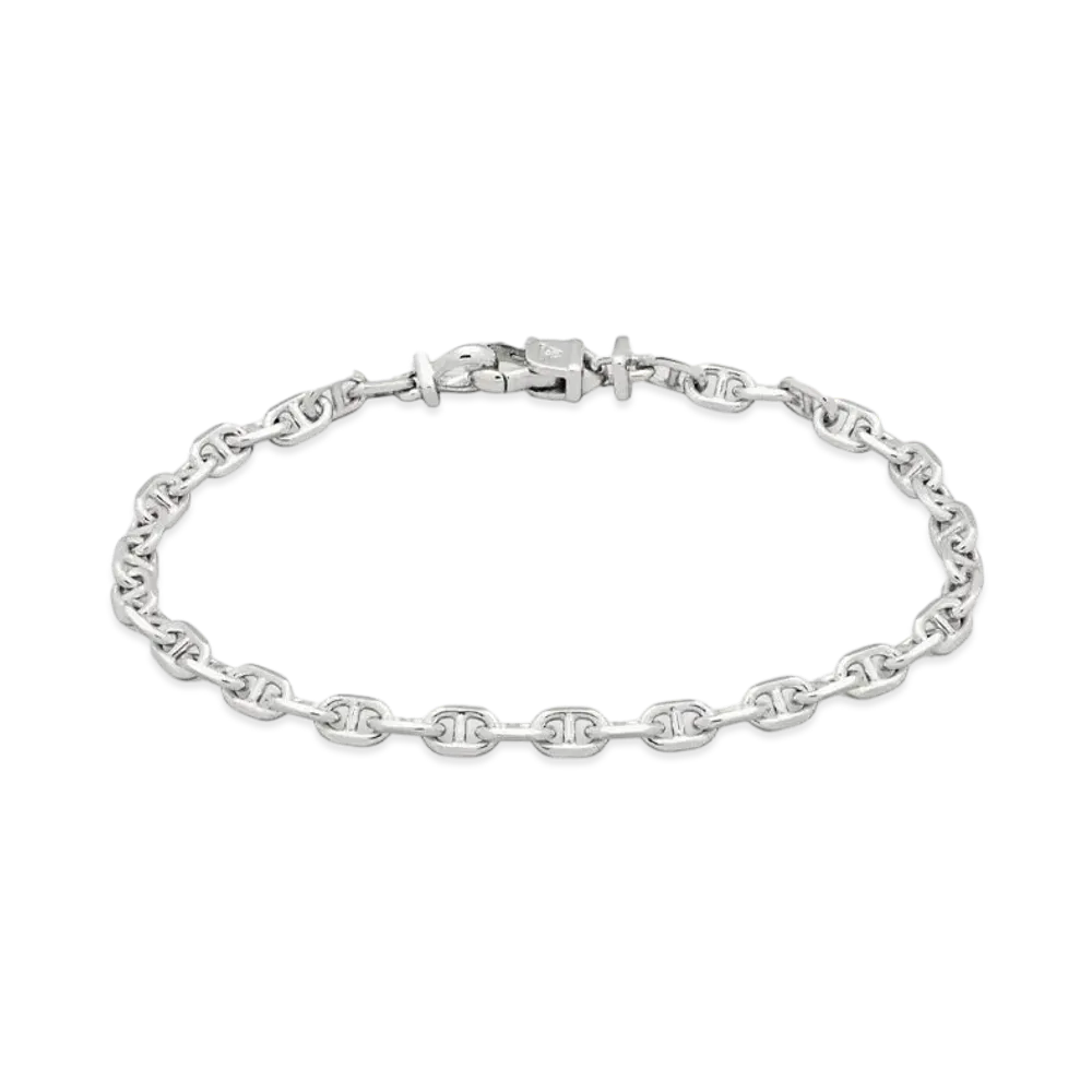 TOMWOOD Cable Bracelet "Silver"