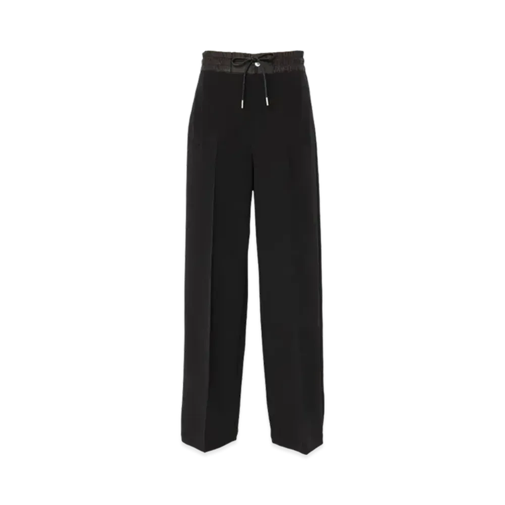 sacai Matelasse Twill Pants "Black"