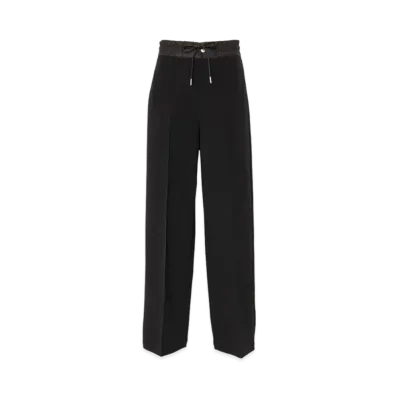 sacai Matelasse Twill Pants "Black"