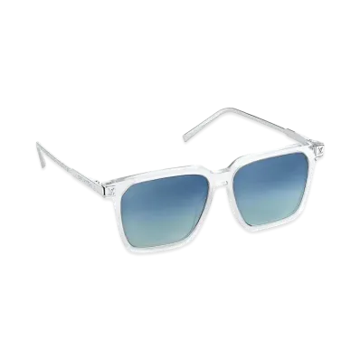 Louis Vuitton LV Rise Square Sunglasses "Transparane"