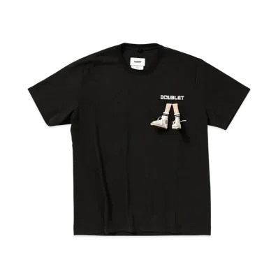 Converse x doublet Jack Purcell All Star Embroidery T-Shirt "Black"