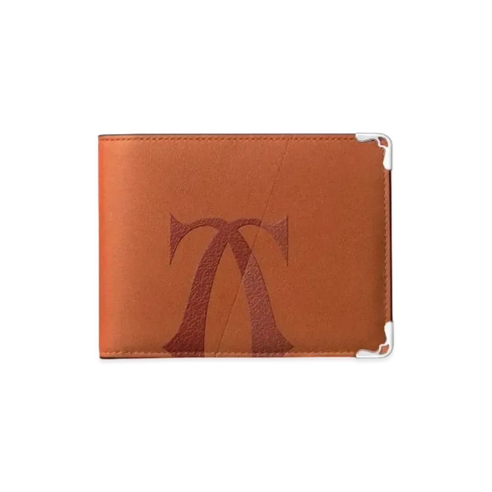 Cartier Six-Credit Card Compact Wallet, Must de Cartier "Cubano"