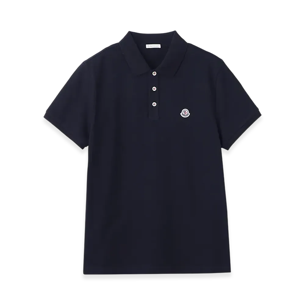 MONCLER Mens Polo Shirt "Darkblue"