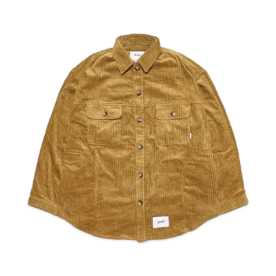 WTAPS WCPO / LS / Cotton. Corduroy "Camel"