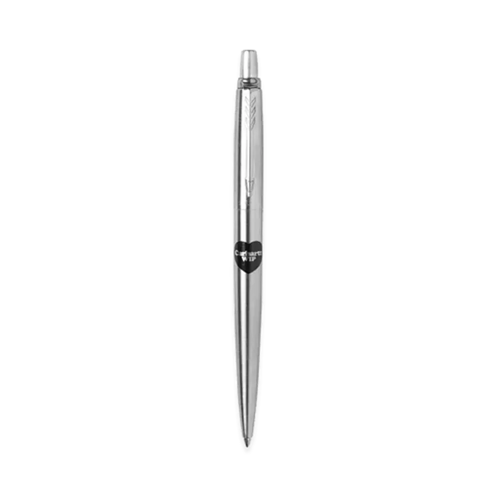 Carhartt WIP Parker Jotter Heart Ballpen "Silver"