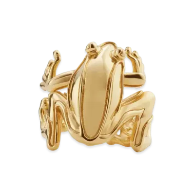 Bottega Veneta Rana Ring "Yellow Gold"