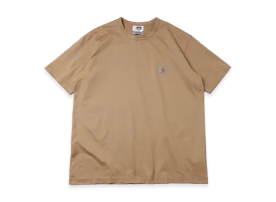 eYe JUNYA WATANABE MAN x Carhartt Tee Heavyweight Cotton Jersey Garment Print W-NAME "Beige"