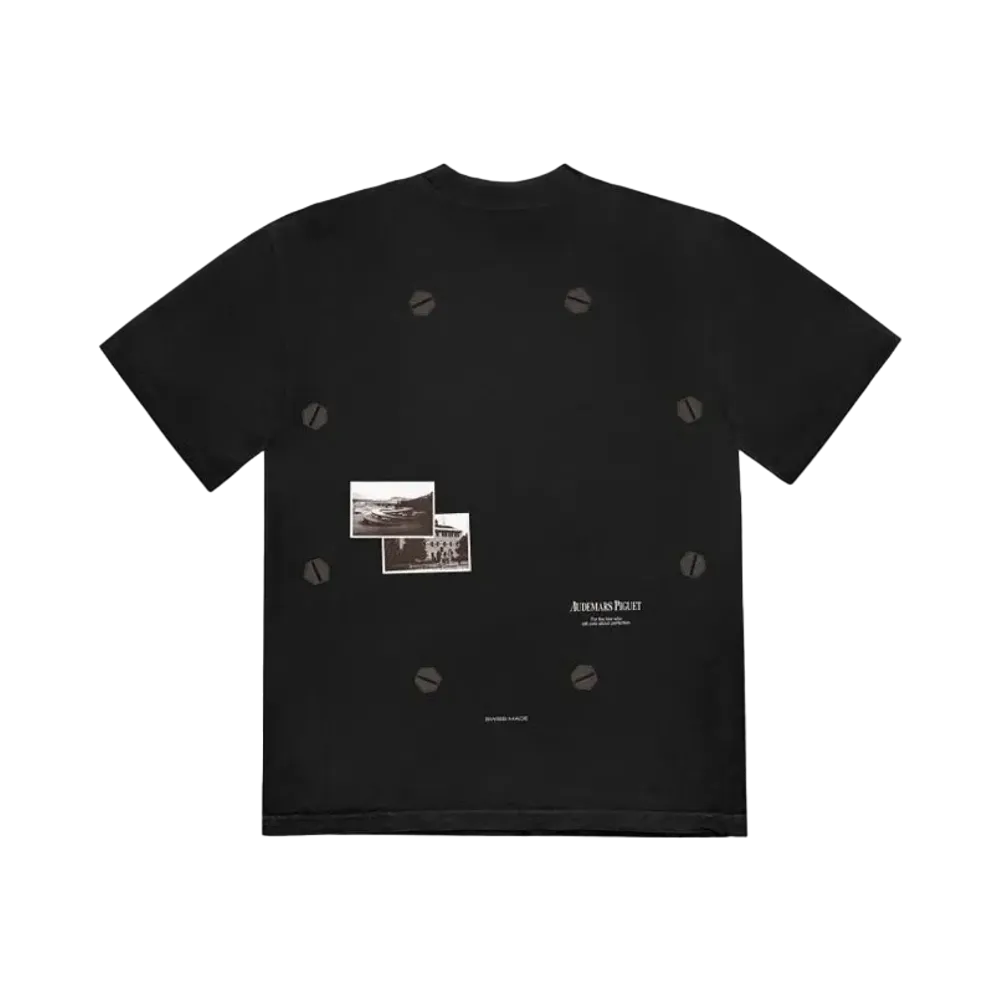 Travis Scott Cactus Jack x Audemars Piguet Vintage Tee "Black"
