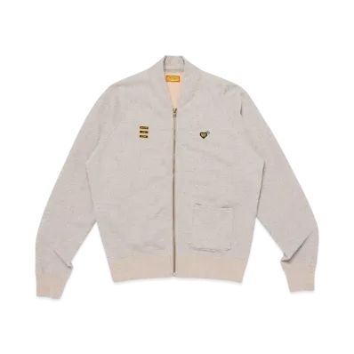 HUMAN MADE Sweat Cardigan "Gray" HM29CS003