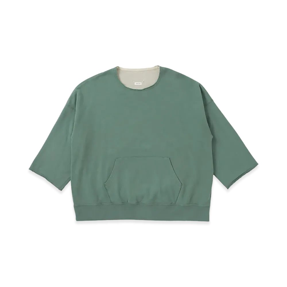 visvim Burrow Dual Sweat DMGD "Green"