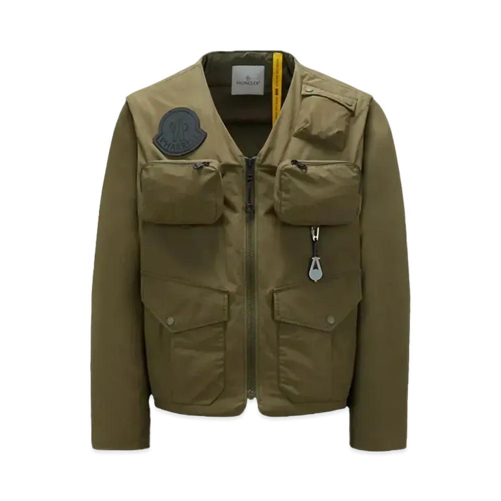 MONCLER x PHARRELL WILLIAMS Maple Short Down Jacket "Green"