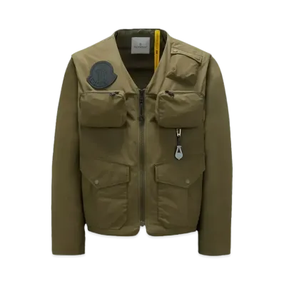 MONCLER x PHARRELL WILLIAMS Maple Short Down Jacket "Green"
