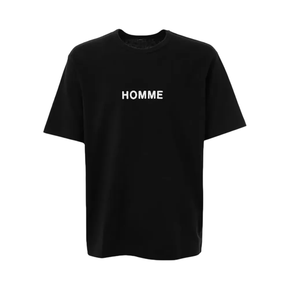 COMME des GARCONS HOMME Big Tee "Black"