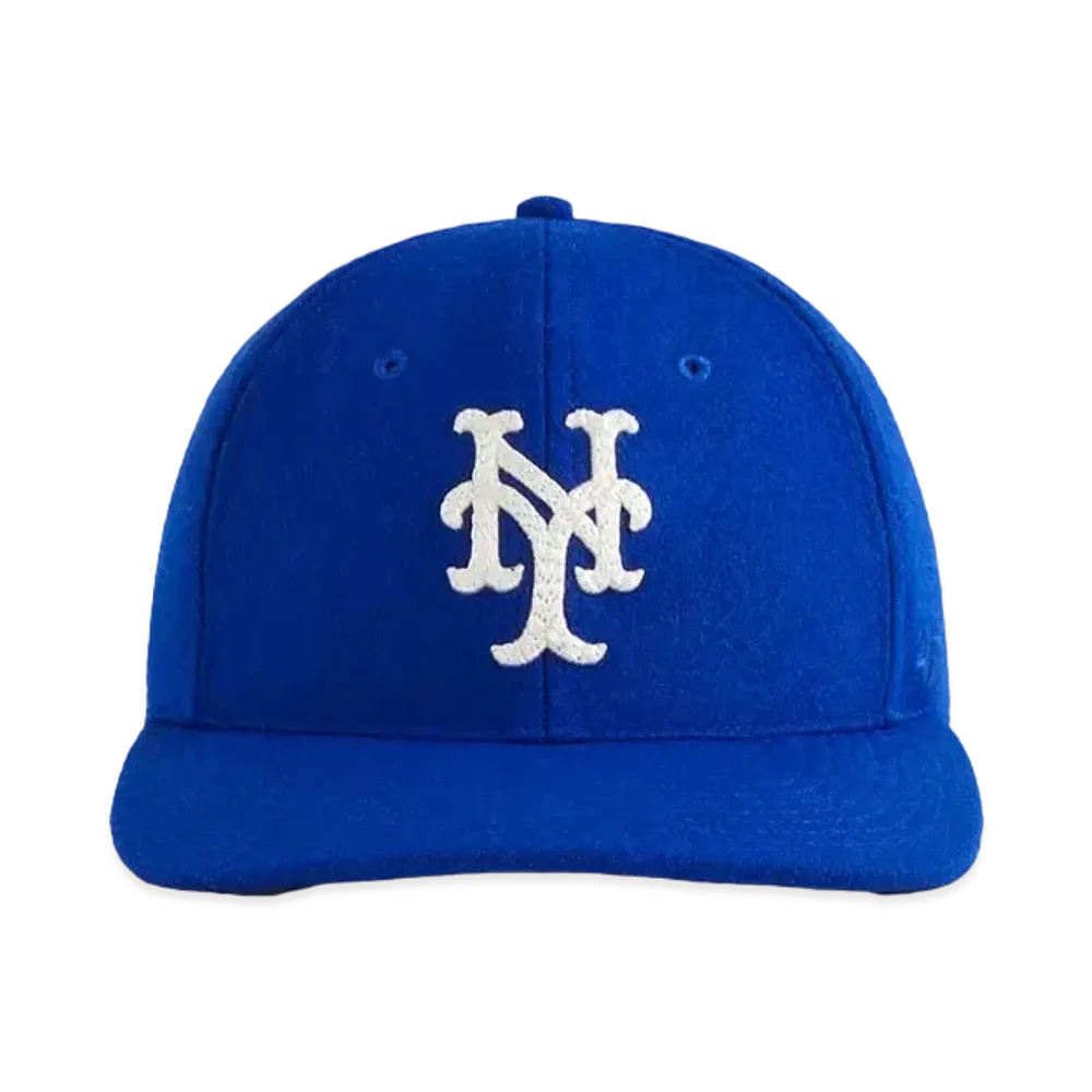 Kith x '47 For The New York Mets Stem Stitch Franchise LS Cap "Royal"