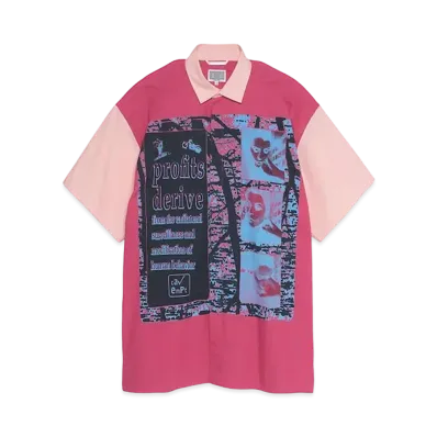 Cav Empt (C.E) COMMODIFICATION SHORT SLEEVE SHIRT "Pink"