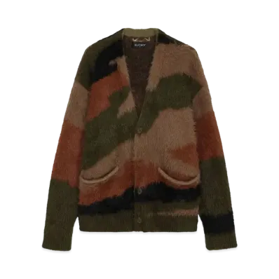 MLVINCE CAMO CARDIGAN "CAMO"